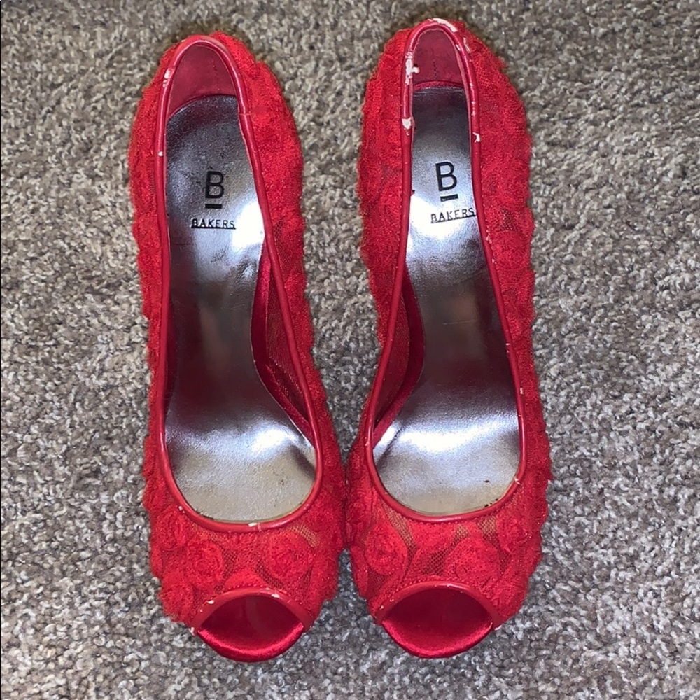 Bakers rose stilettos